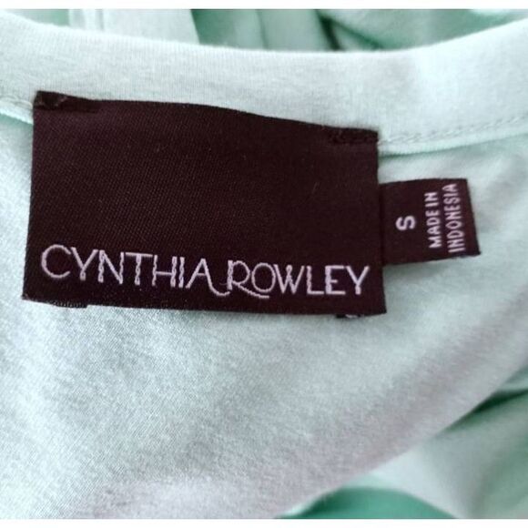 CYNTHIA ROWLEY MINT DRESS SZ.S EUC. - Picture 6 of 7